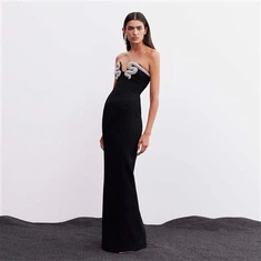 Qora chayqalmaydigan xalat